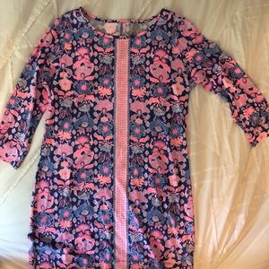 Lilly Pulitzer cotton shift t shirt dress EUC
